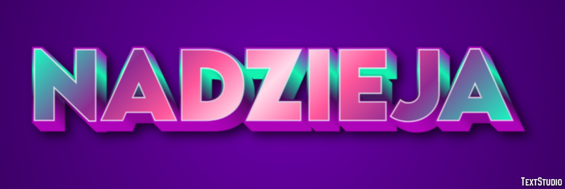 Nadzieja Efekt tekstowy