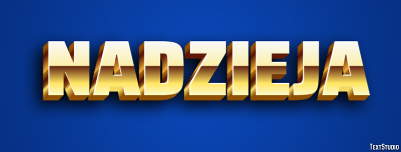 Nadzieja Efekt tekstowy