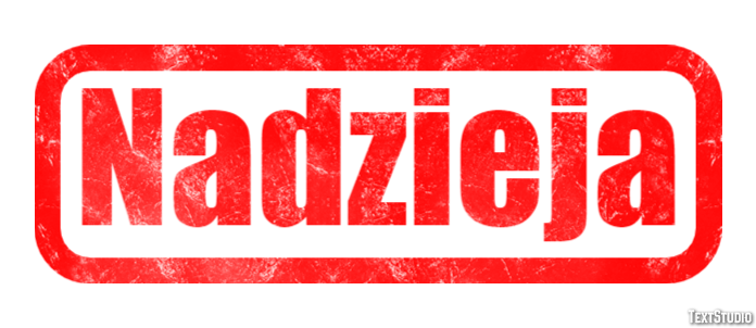 Nadzieja Эффект текста
