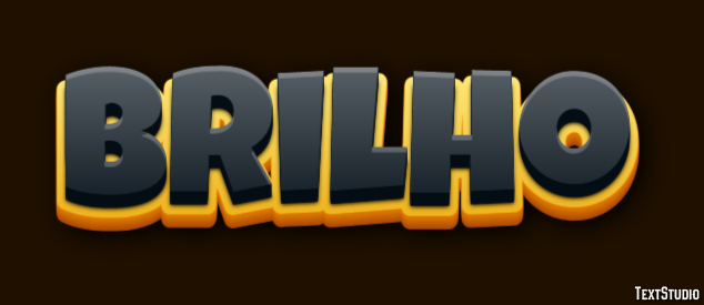 Brilho テキスト効果