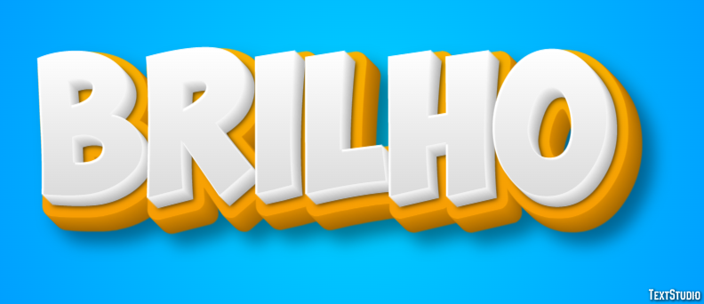 Brilho テキスト効果
