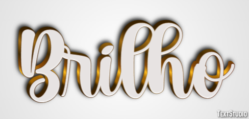 Brilho テキスト効果