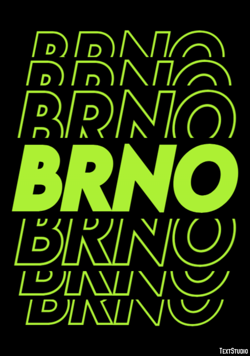 Brno Efekt tekstowy
