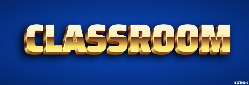 Classroom Efeito de texto