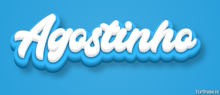 Agostinho Efecto de texto