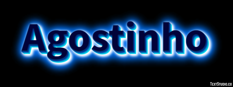 Agostinho Efecto de texto
