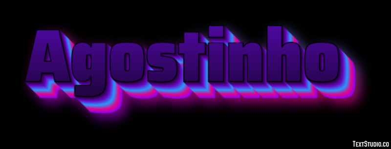 Agostinho Efeito de texto