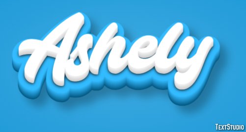 Ashely Texteffekt