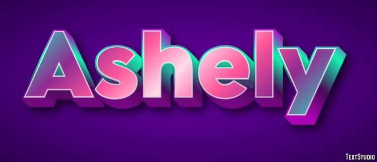 Ashely Text effect