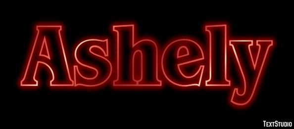 Ashely Text effect
