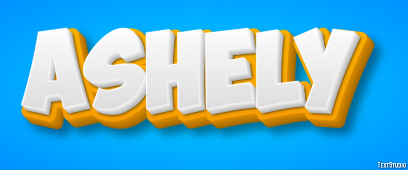 Ashely テキスト効果