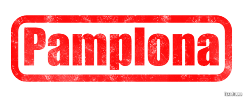 Pamplona Efekt tekstowy
