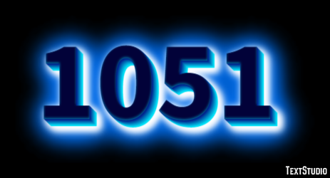 1051 Text Effect