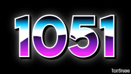 1051 Text Effect