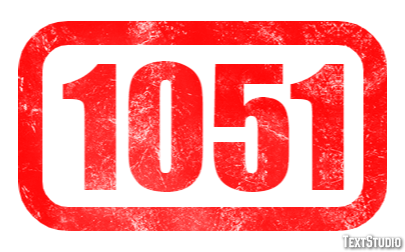 1051 Text Effect