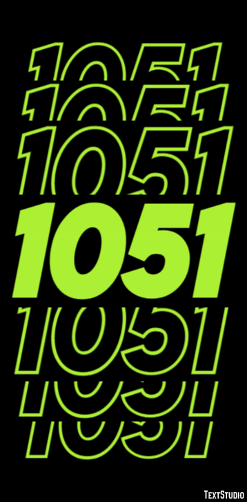 1051 Text Effect