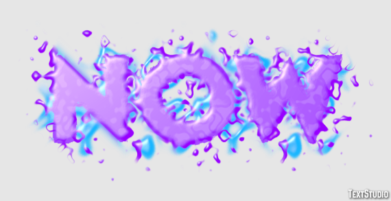 Now Tekst Effect