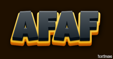 Afaf Texteffekt