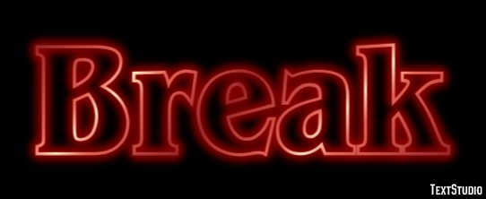 Break Text Effect