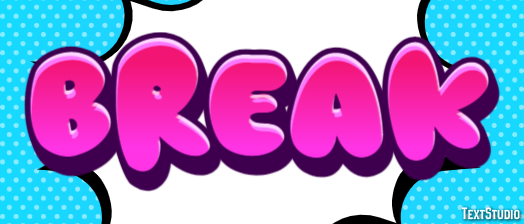 Break Text Effect