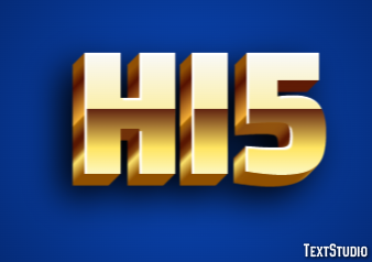 Hi5 Texteffekt