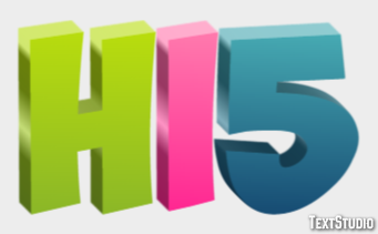 Hi5 Texteffekt