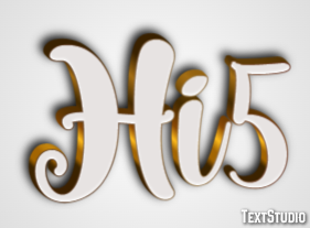 Hi5 Texteffekt