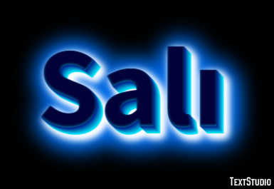 Salı Текстовый эффект
