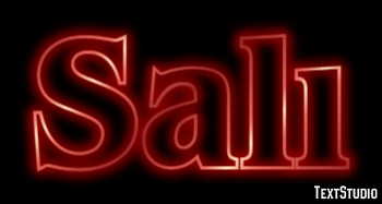 Salı Текстовый эффект