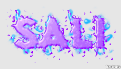 Salı Текстовый эффект