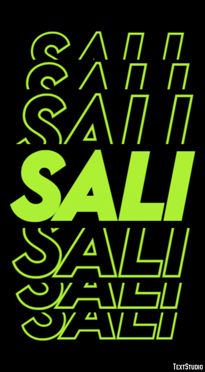 Salı Текстовый эффект