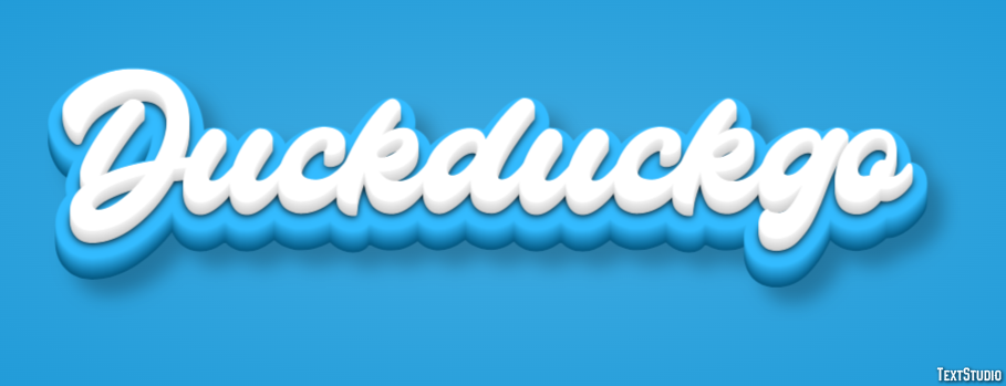 Duckduckgo Efecto de Texto