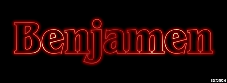 Benjamen Text effect