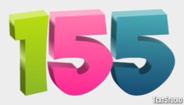 155 Text Effect