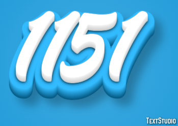 1151 Texteffekt