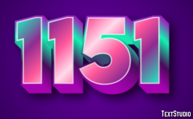 1151 Efecto de Texto