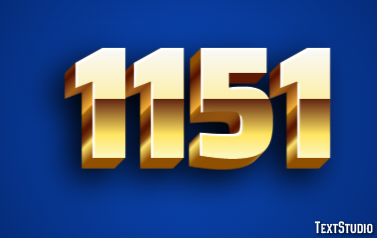 1151 Efecto de Texto