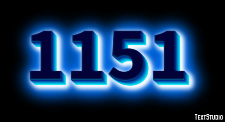 1151 Effetto testo