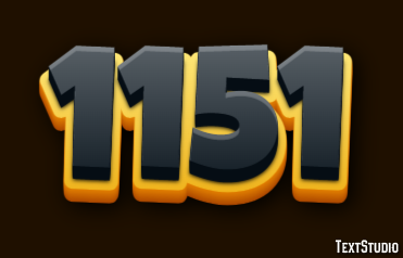 1151 Efecto de Texto