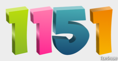 1151 Efecto de Texto