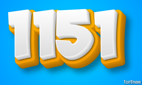 1151 Effetto testo