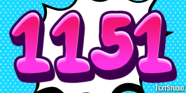 1151 Efecto de Texto