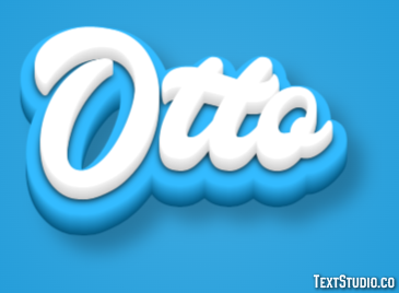 Otto Efekt tekstowy