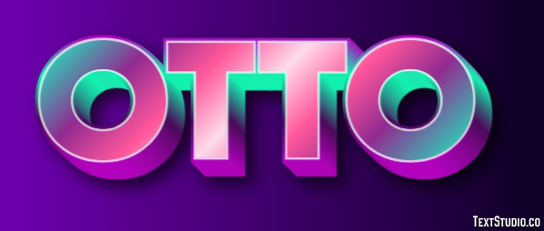 Otto Efekt tekstowy