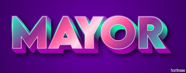 Mayor テキスト効果