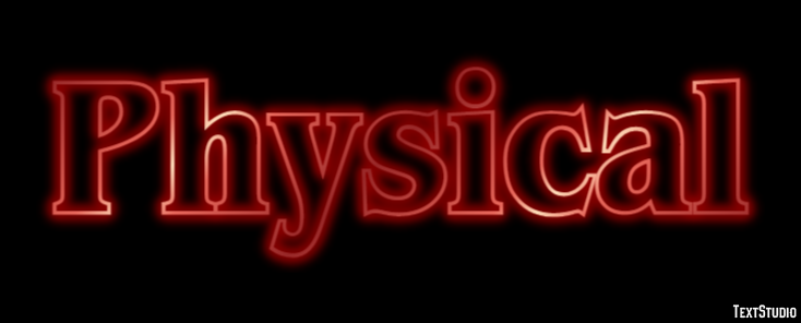 Physical Efeito de texto