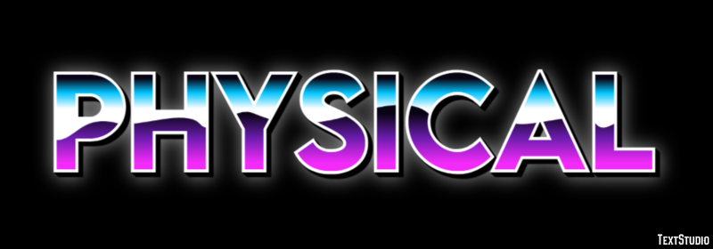 Physical Эффект текста