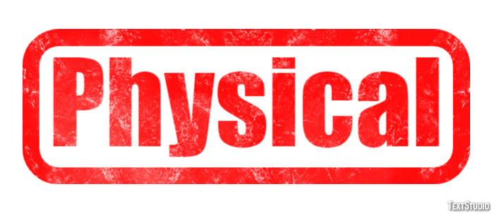 Physical Efeito de texto