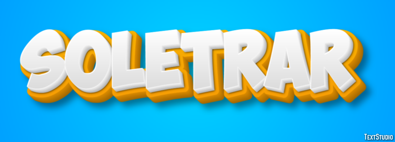 Soletrar Effetto testo