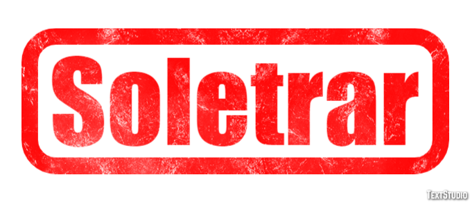 Soletrar Effetto testo